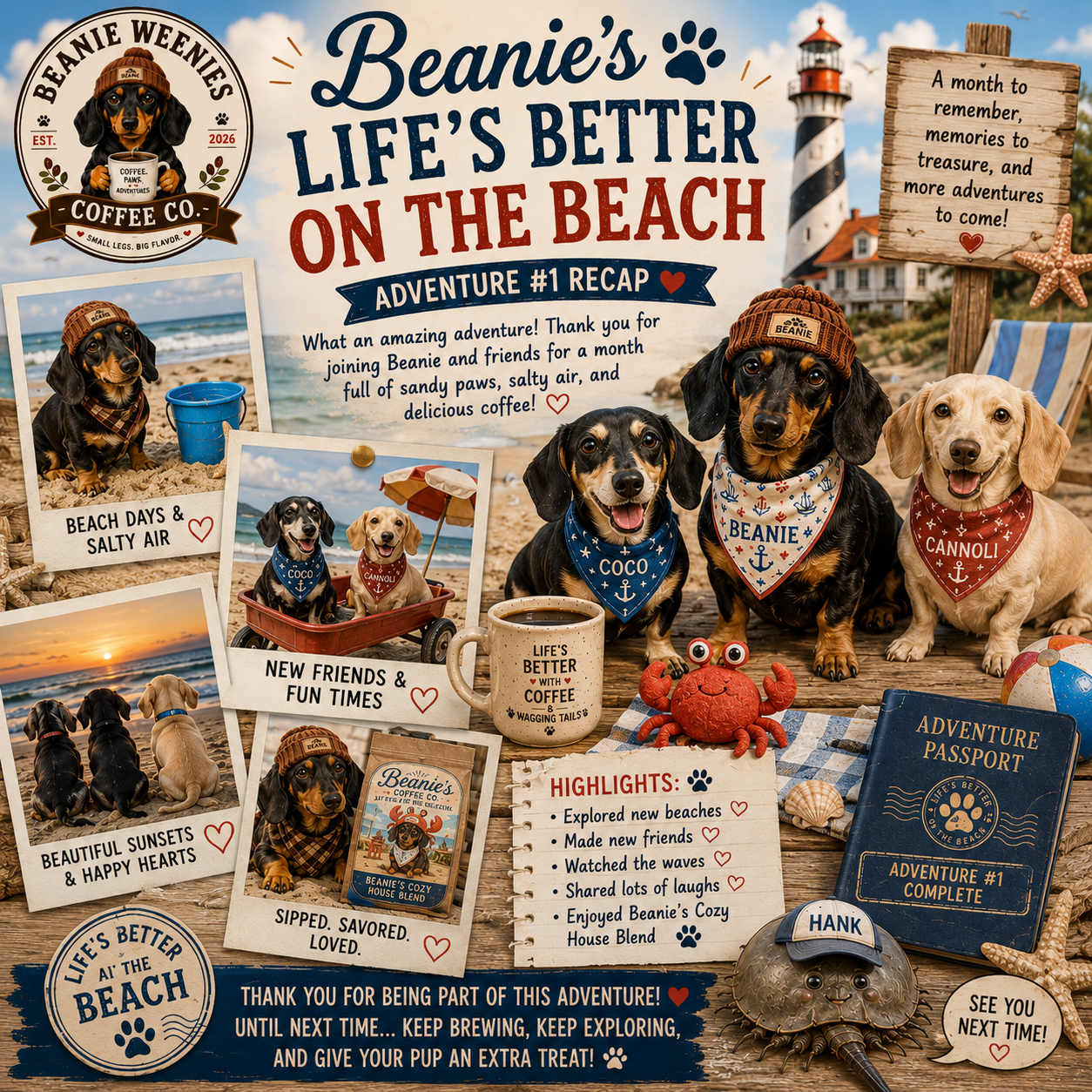 Week 4: Looking Back on Life's Better at the Beach
