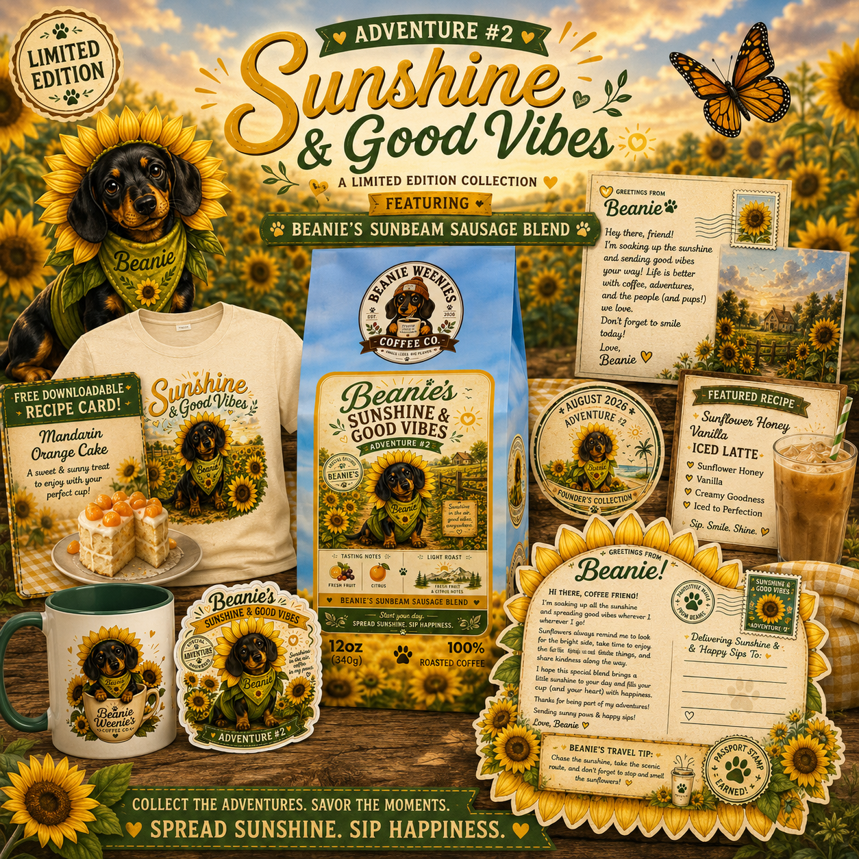 🌻 Sunshine & Good Vibes Collection