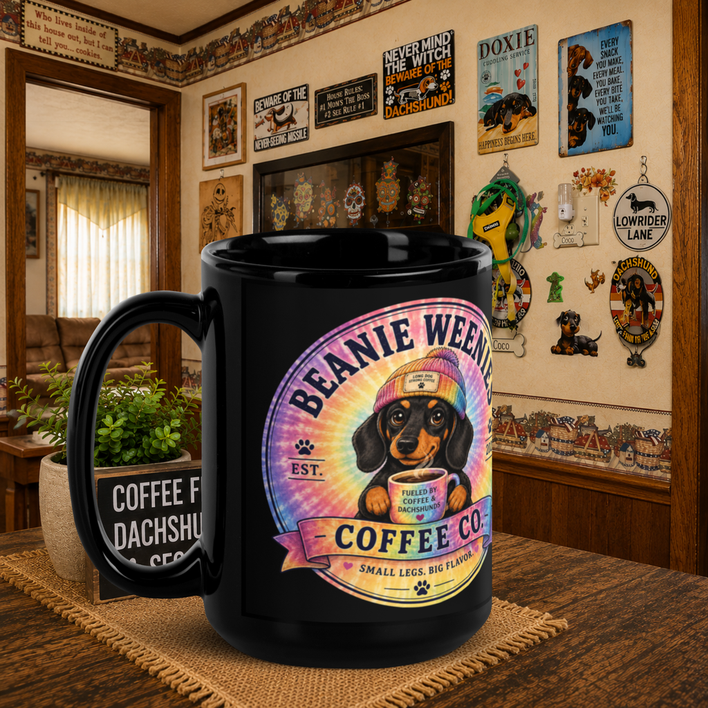 Tie Dye Beanie Mug