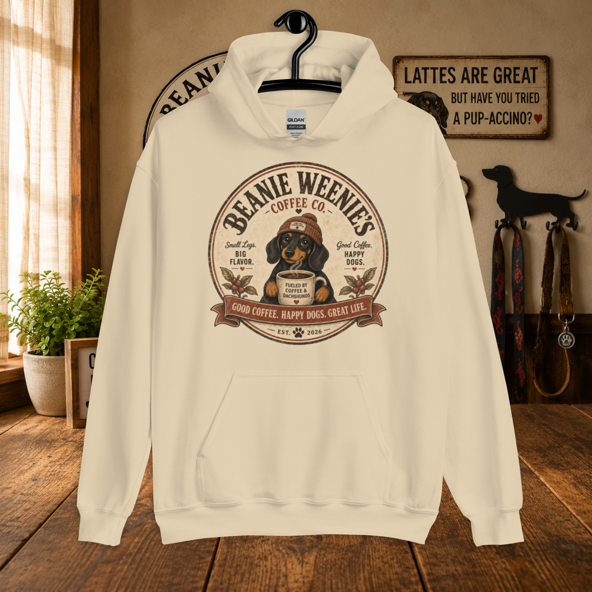 Vintage Beanie Weenie Hoodie