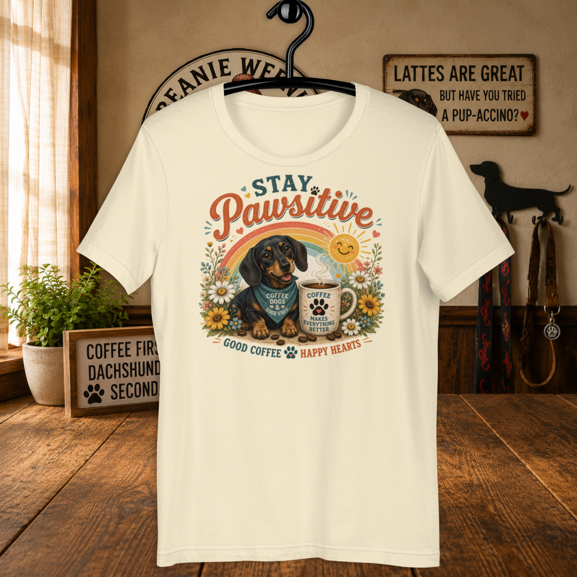 Stay Pawsitive Tee