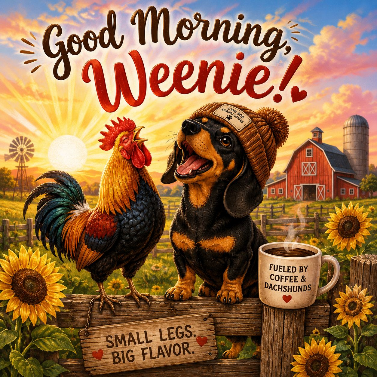 Morning Weenie Mug
